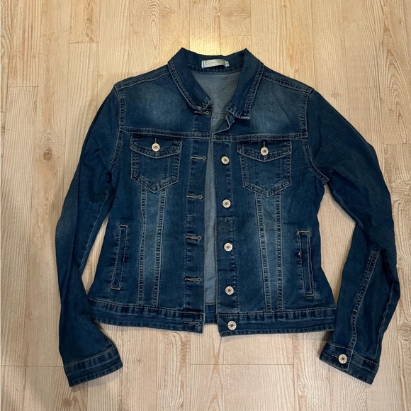 Charm Lady jean jacket size medium - Picture 1 of 4